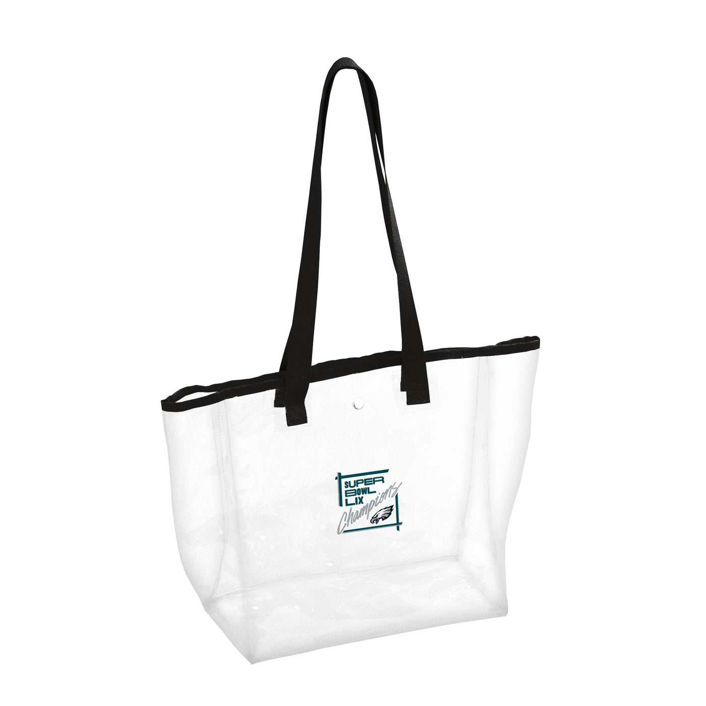 Philadelphia Eagles Super Bowl 59 Champions Clear Tote