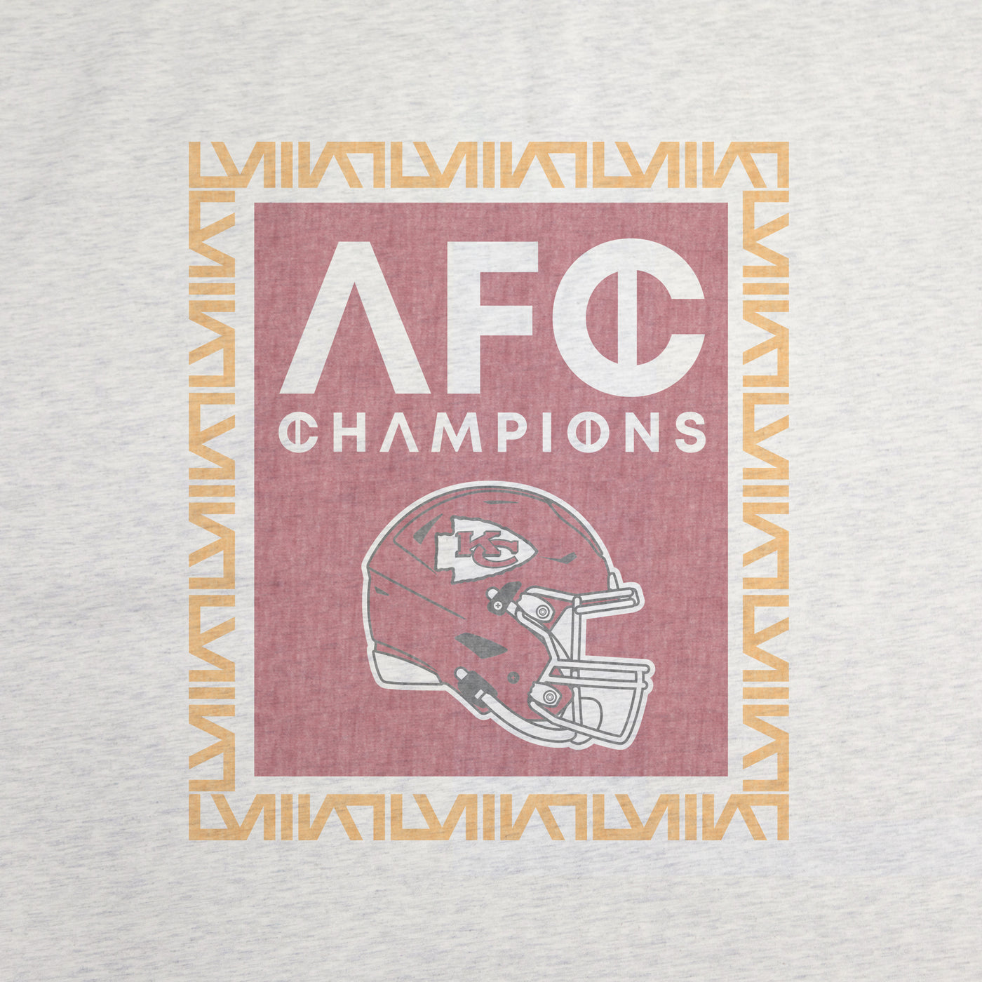 Kansas City Chiefs Conference Champs Sublimated Sweatshirt Blanket