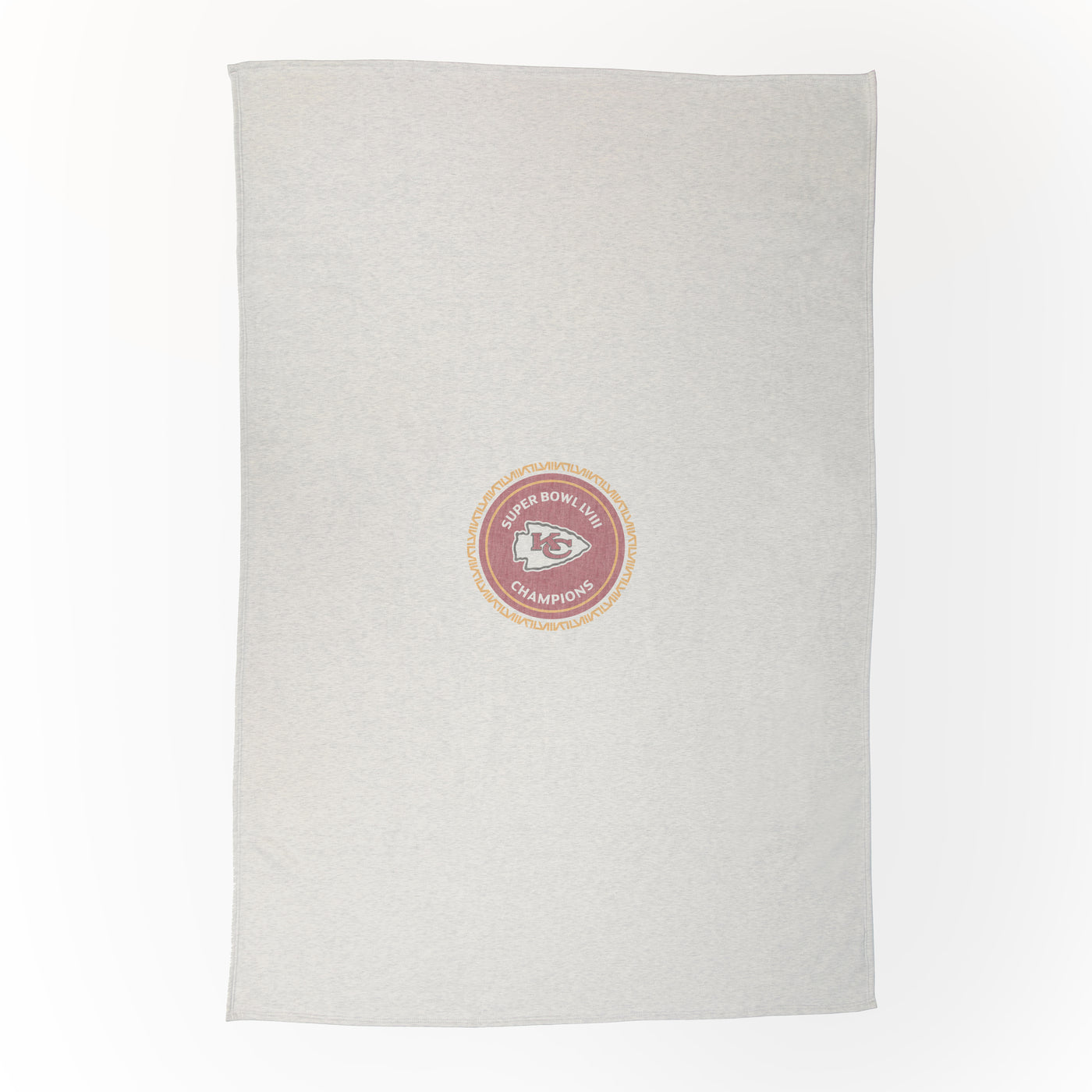 Kansas City Chiefs SB 58 Champions Sublimated Sweatshirt Blanket