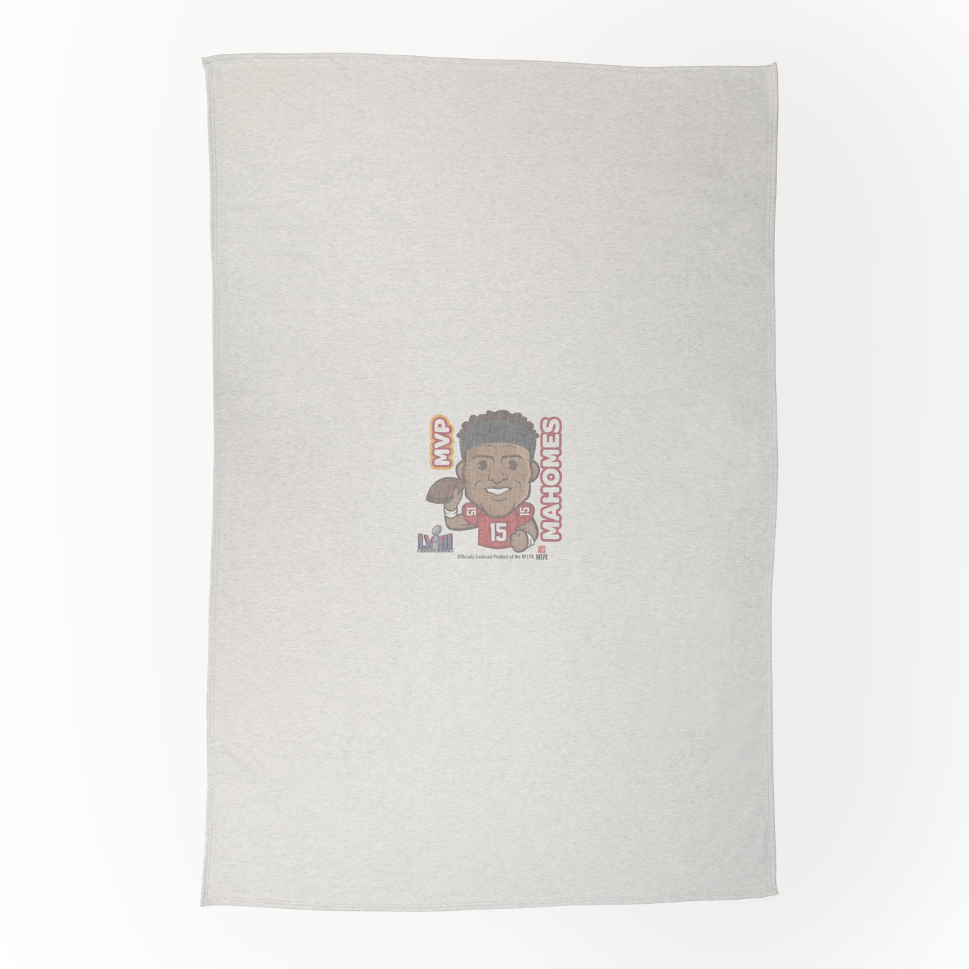 Kansas City Chiefs SB 58 Champions MVP Sublimated Sweatshirt Blanket