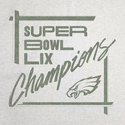 Philadelphia Eagles Super Bowl 59 Champions Sublimated Sweatshirt Blanket