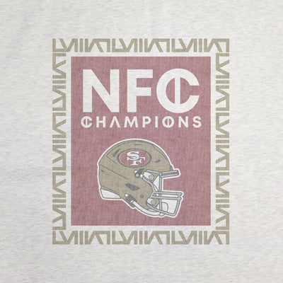 San Francisco 49ers Conference Champs Sublimated Sweatshirt Blanket