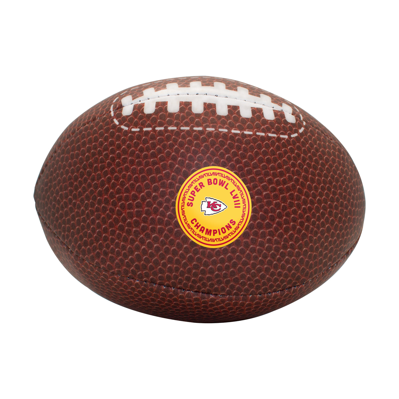 Kansas City Chiefs SB 58 Champions Micro Plush Football