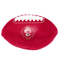Kansas City Chiefs Conference Champs Micro Plush Football