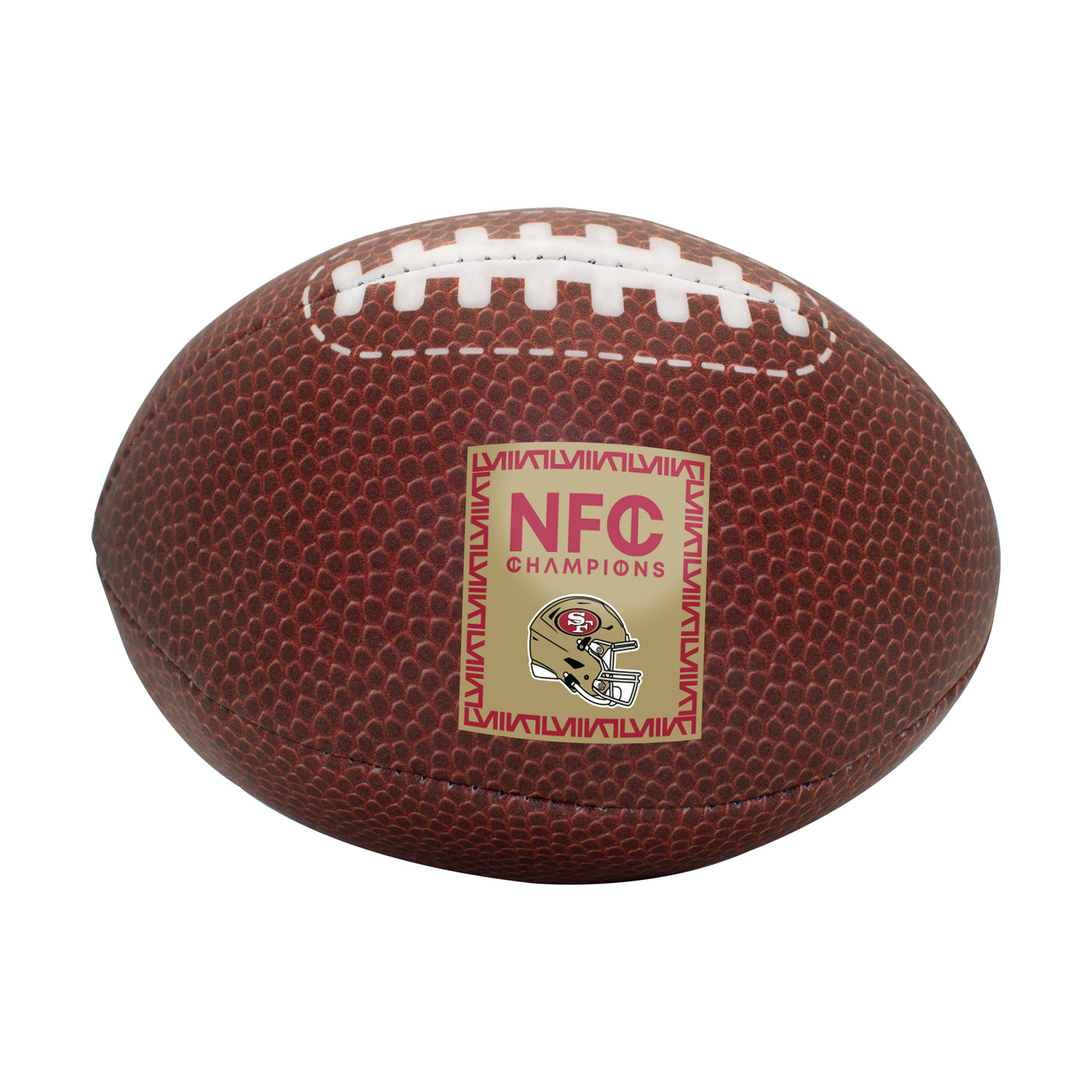 San Francisco 49ers Conference Champs Micro Plush Football