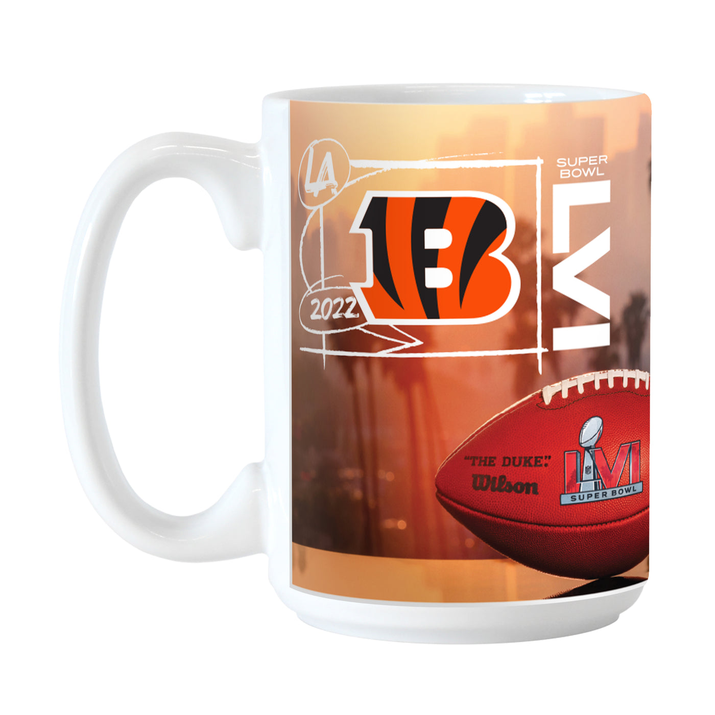 Cincinnati Bengals 15oz SB Bound Sublimated Mug