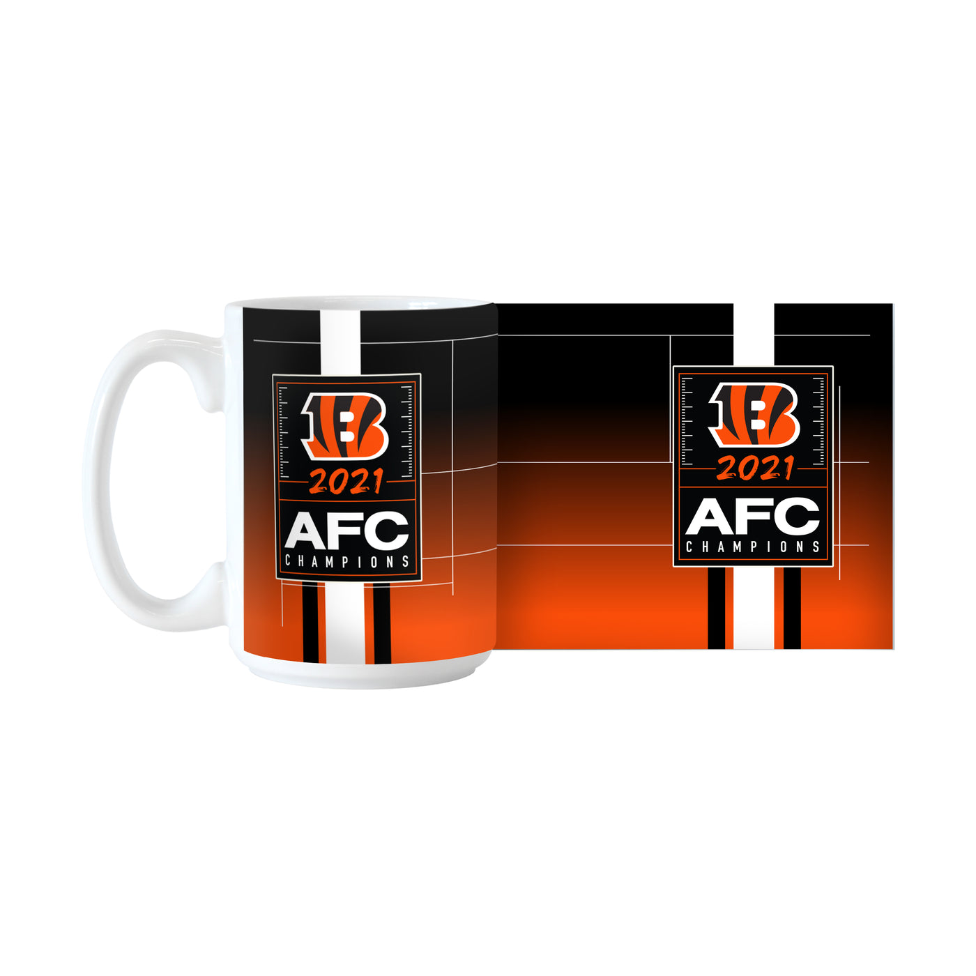 Cincinnati Bengals 15oz Conference Champs Sublimated Mug