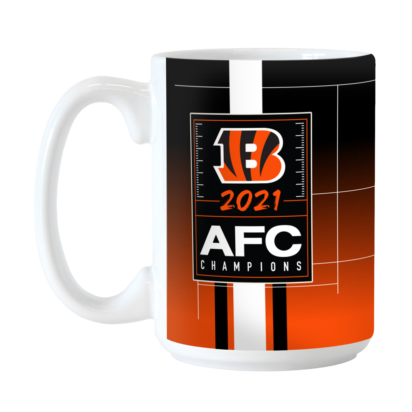 Cincinnati Bengals 15oz Conference Champs Sublimated Mug