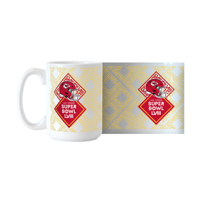 Kansas City Chiefs 15oz SB 58 Bound Sublimated Mug