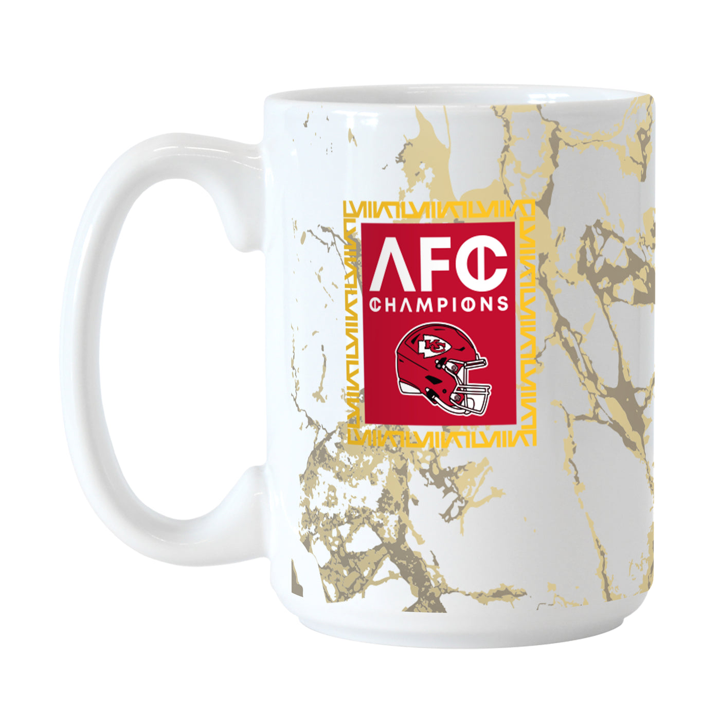 Kansas City Chiefs 15oz AFC Conference Champs Sublimated Mug
