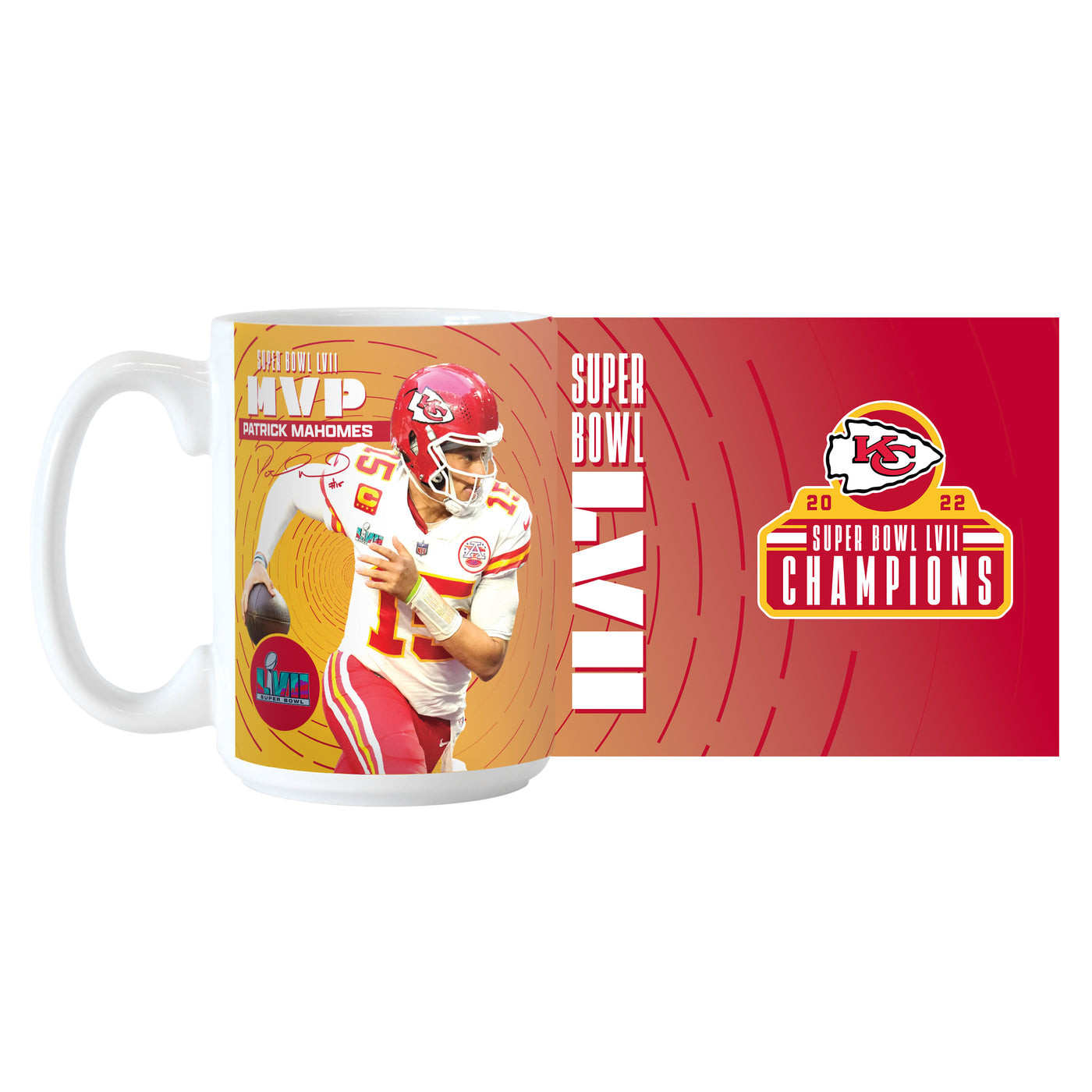 KC Chiefs 15oz SB Champions MVP Sublimated Mug