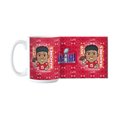Kansas City Chiefs 15oz SB 58 Champions MVP Sublimated Mug