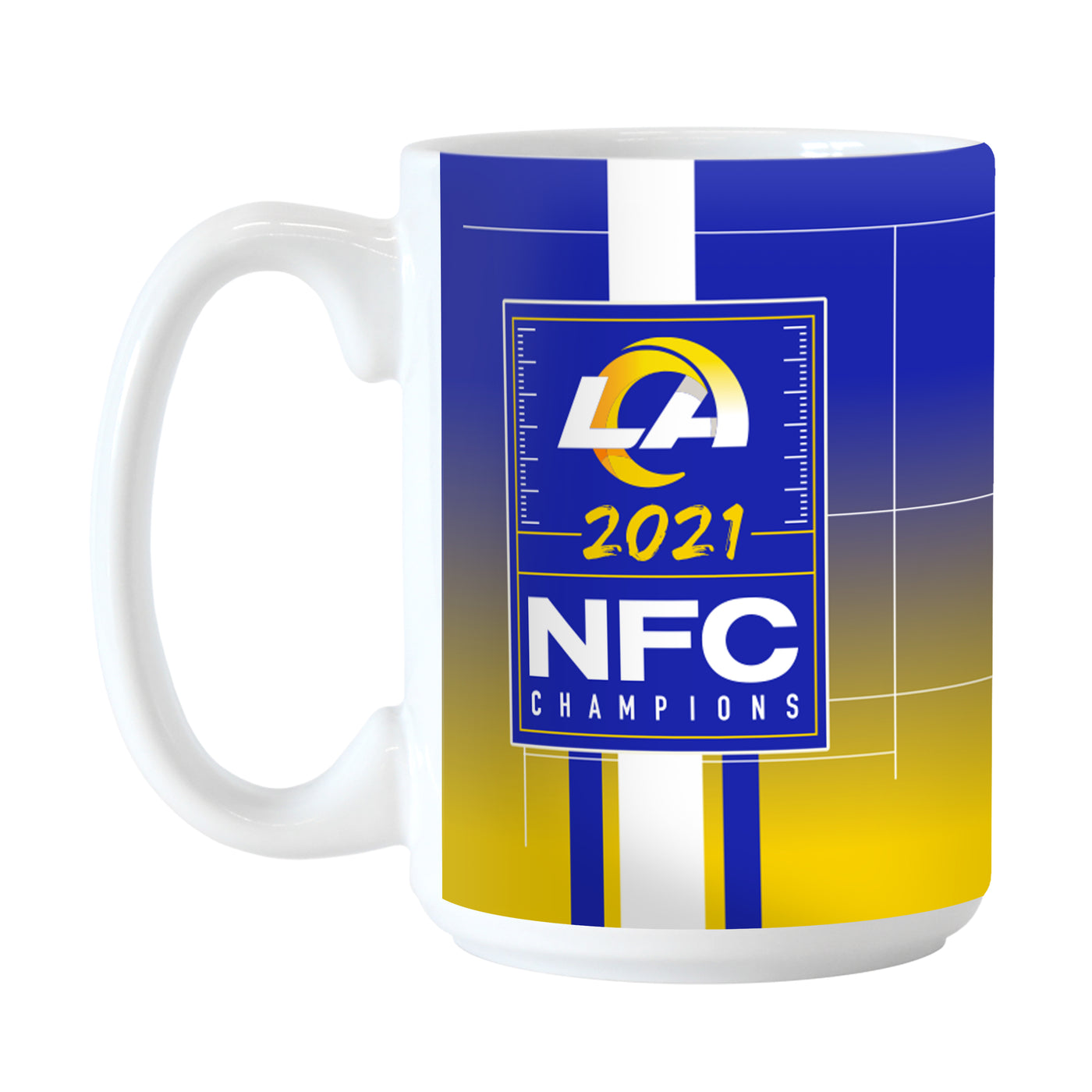 LA Rams 15oz Conference Champs Sublimated Mug