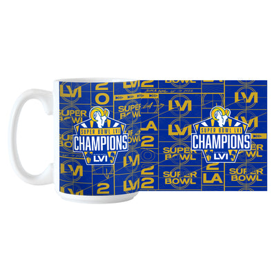 LA Rams 15oz SB Champions Sublimated Mug