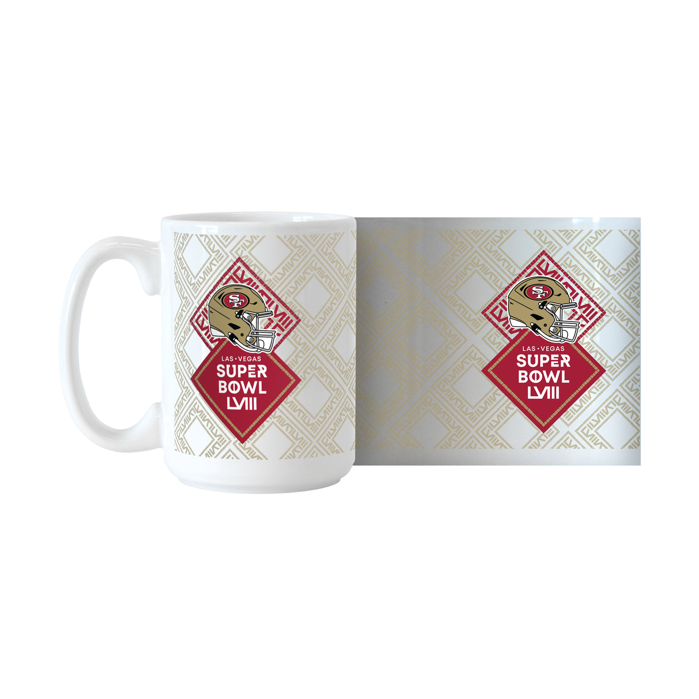 San Francisco 49ers 15oz SB 58 Bound Sublimated Mug