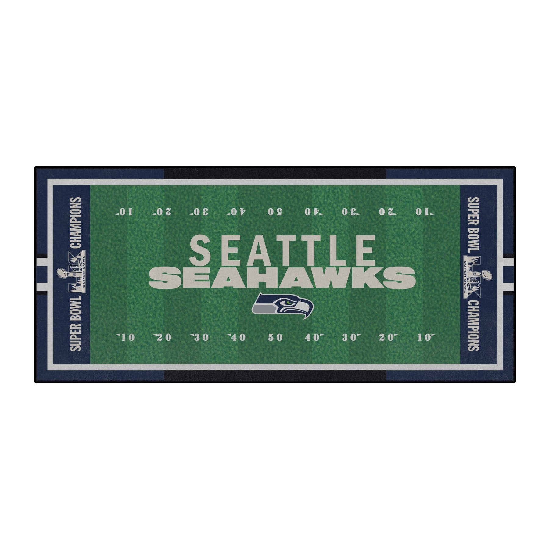 Seattle Seahawks Super Bowl 60 Champions Runner Mat | Logo Brands