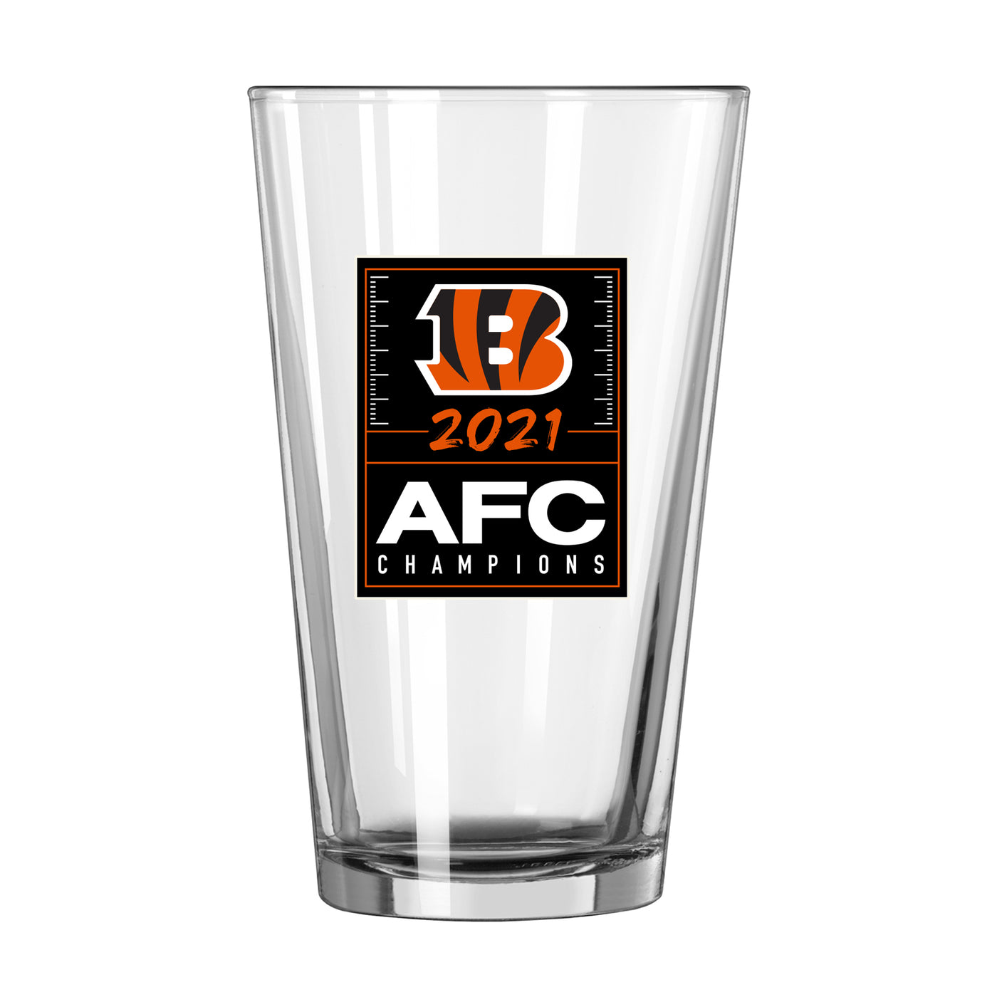 Cincinnati Bengals 16oz Conference Champs Pint Glass
