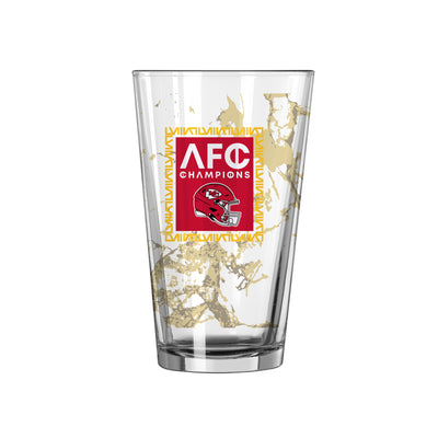 Kansas City Chiefs 16oz Conference Champs Pint Glass