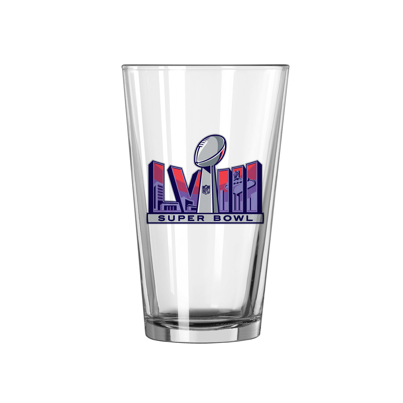 Kansas City Chiefs 16oz SB 58 Champions Pint Glass