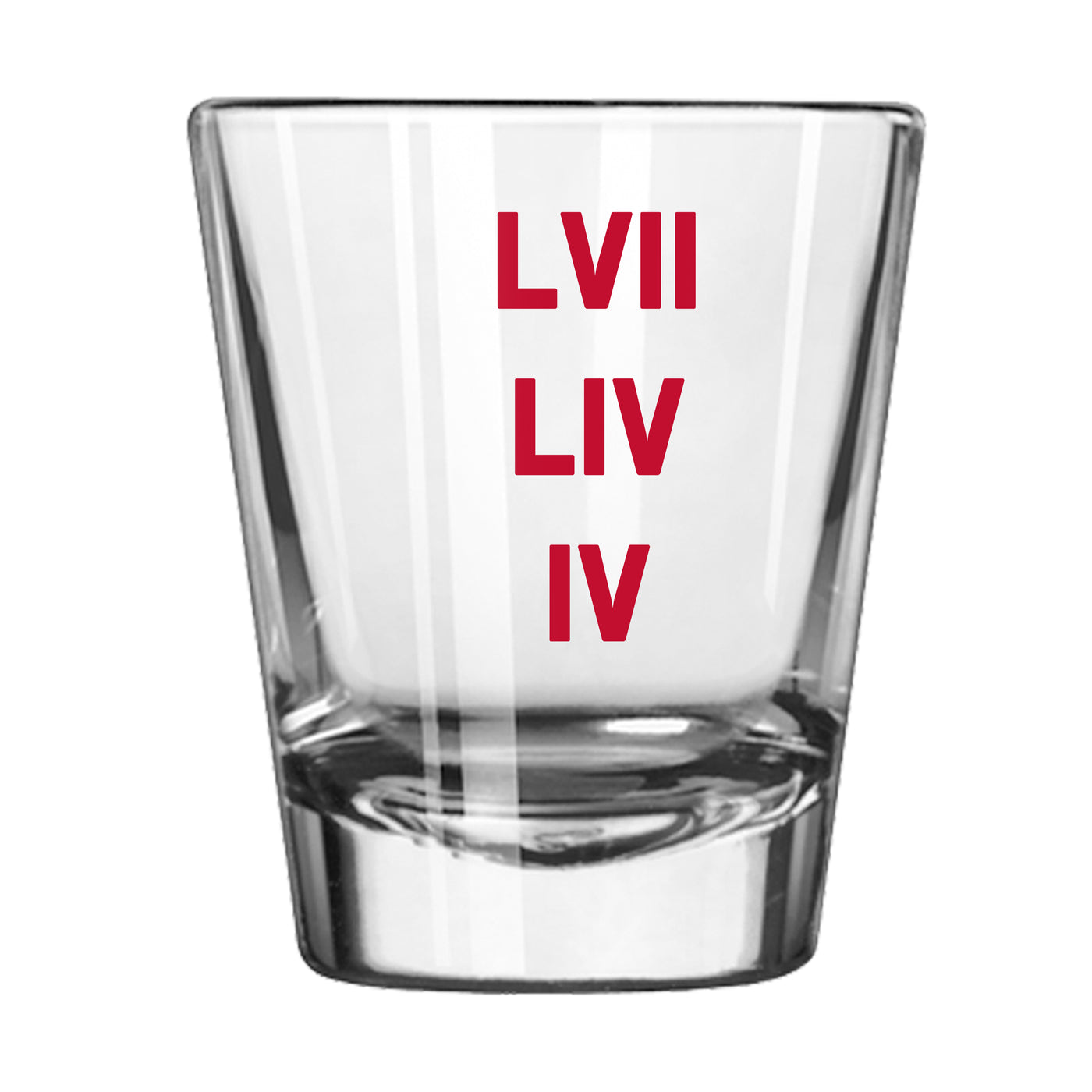 KC Chiefs 2oz SB Champions Repeating Shot Glass