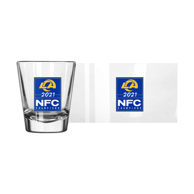 LA Rams 2oz Conference Champs Shot Glass