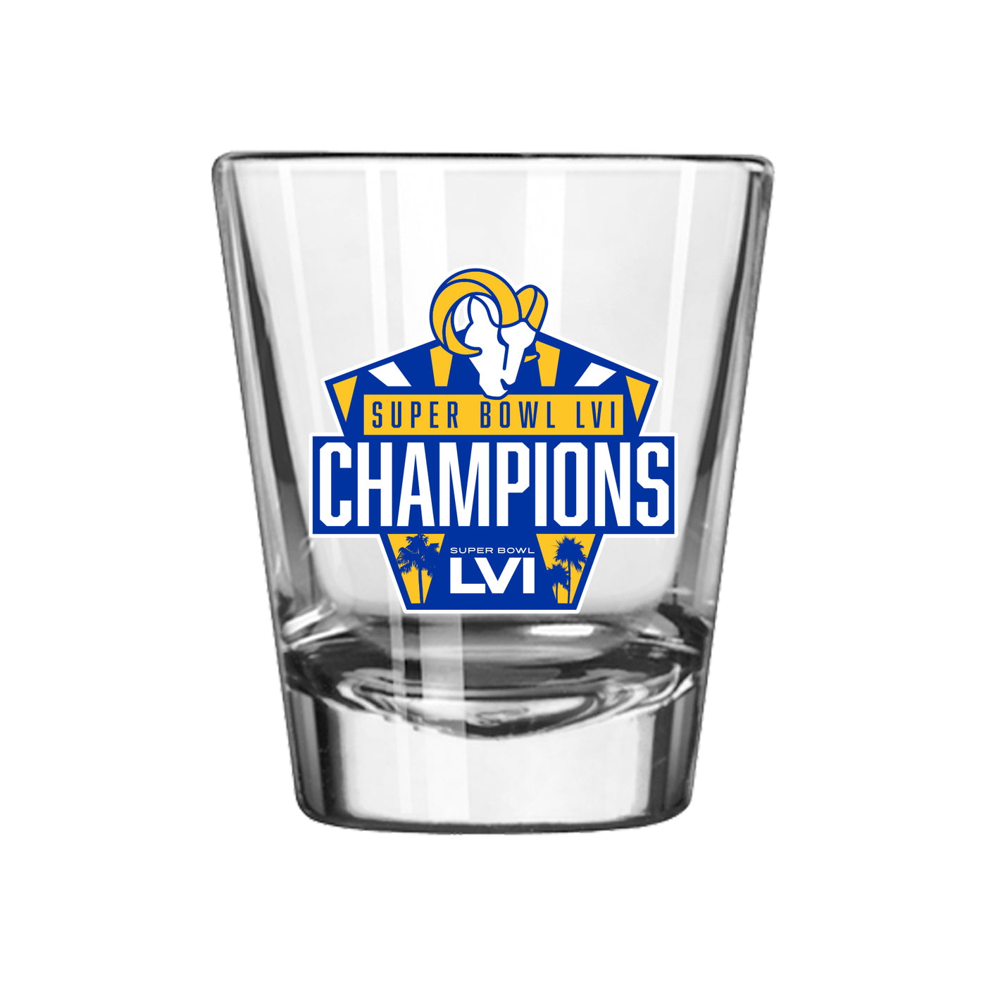 LA Rams 2oz SB Champions Shot Glass