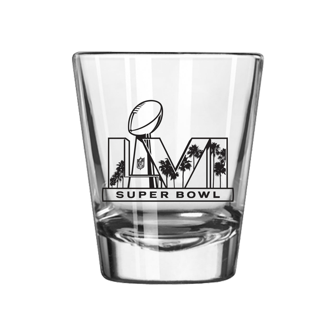 LA Rams 2oz SB Bound Trophy Shot Glass
