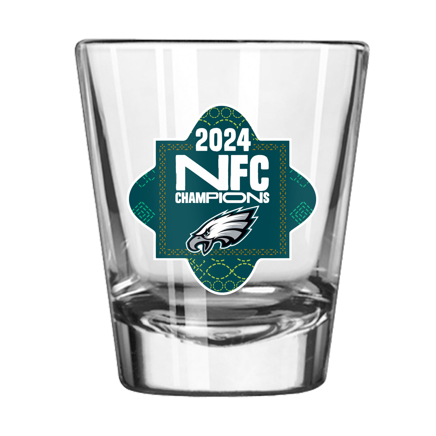 Philadelphia Eagles Conference Champs 2oz Shot Glass