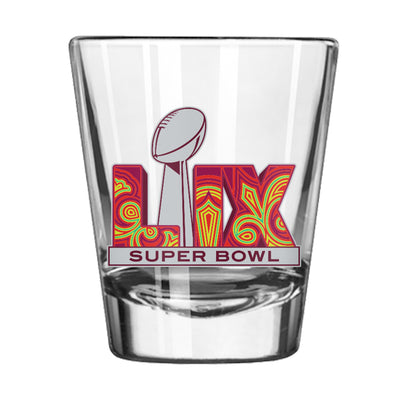 Philadelphia Eagles Super Bowl 59 Champions 2oz Shot Glass