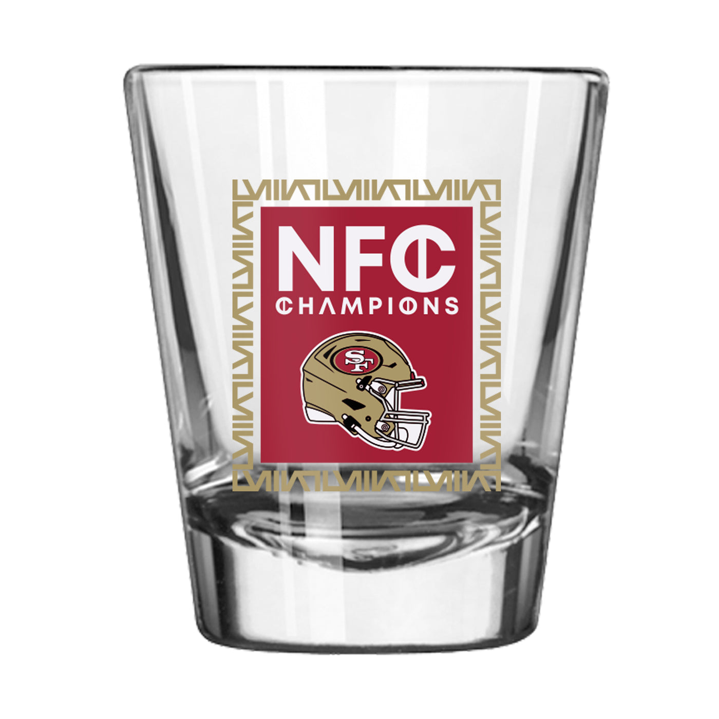 San Francisco 49ers 2oz NFC Conference Champs Shot Glass