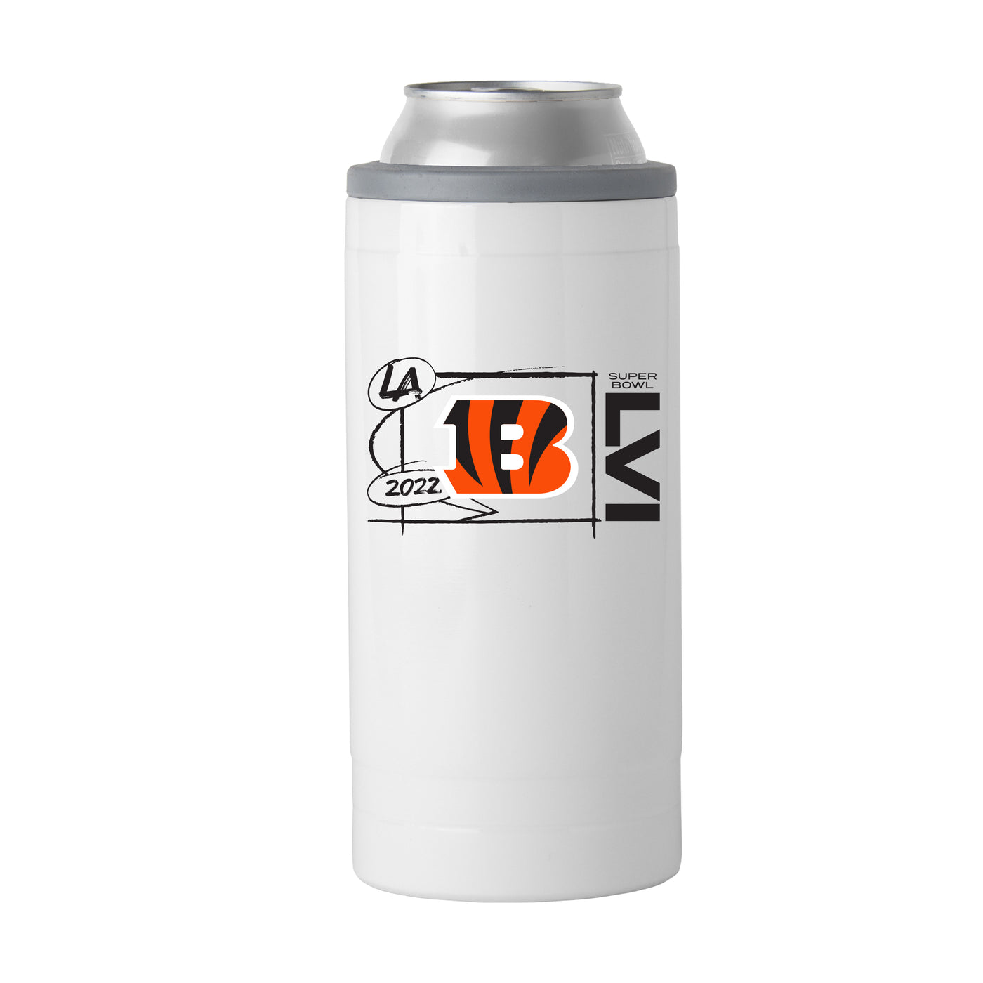 Cincinnati Bengals 12oz SB Bound Slim Can Coolie