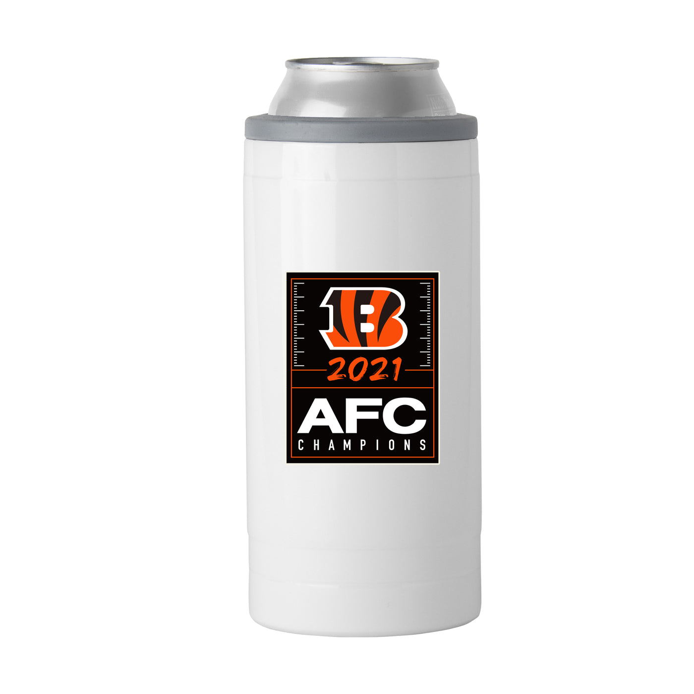 Cincinnati Bengals 12oz Conference Champs Slim Can Coolie