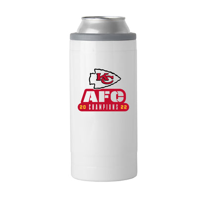 KC Chiefs 12oz Conference Champs Slim Can Coolie