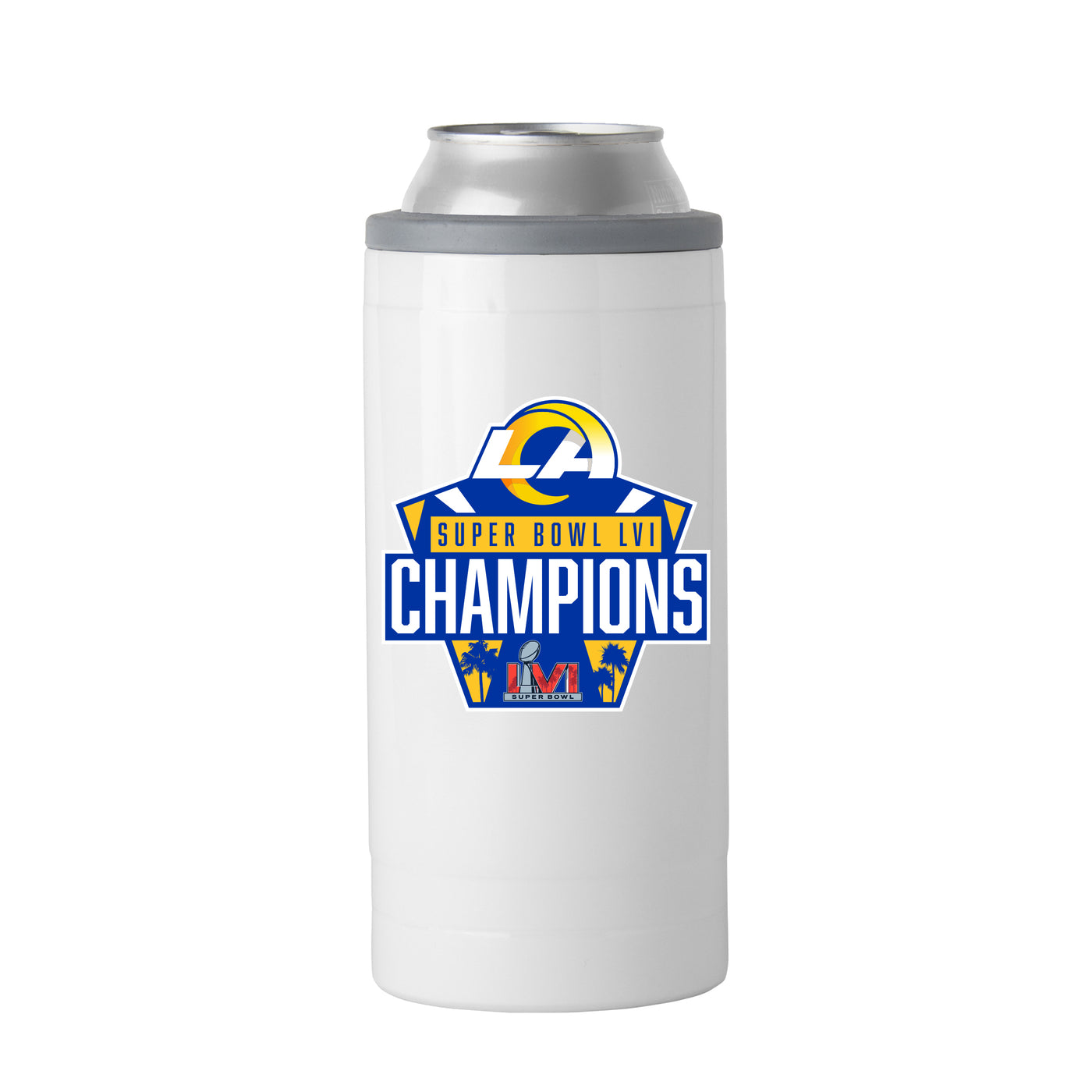 LA Rams 12oz SB Champions Slim Can Coolie