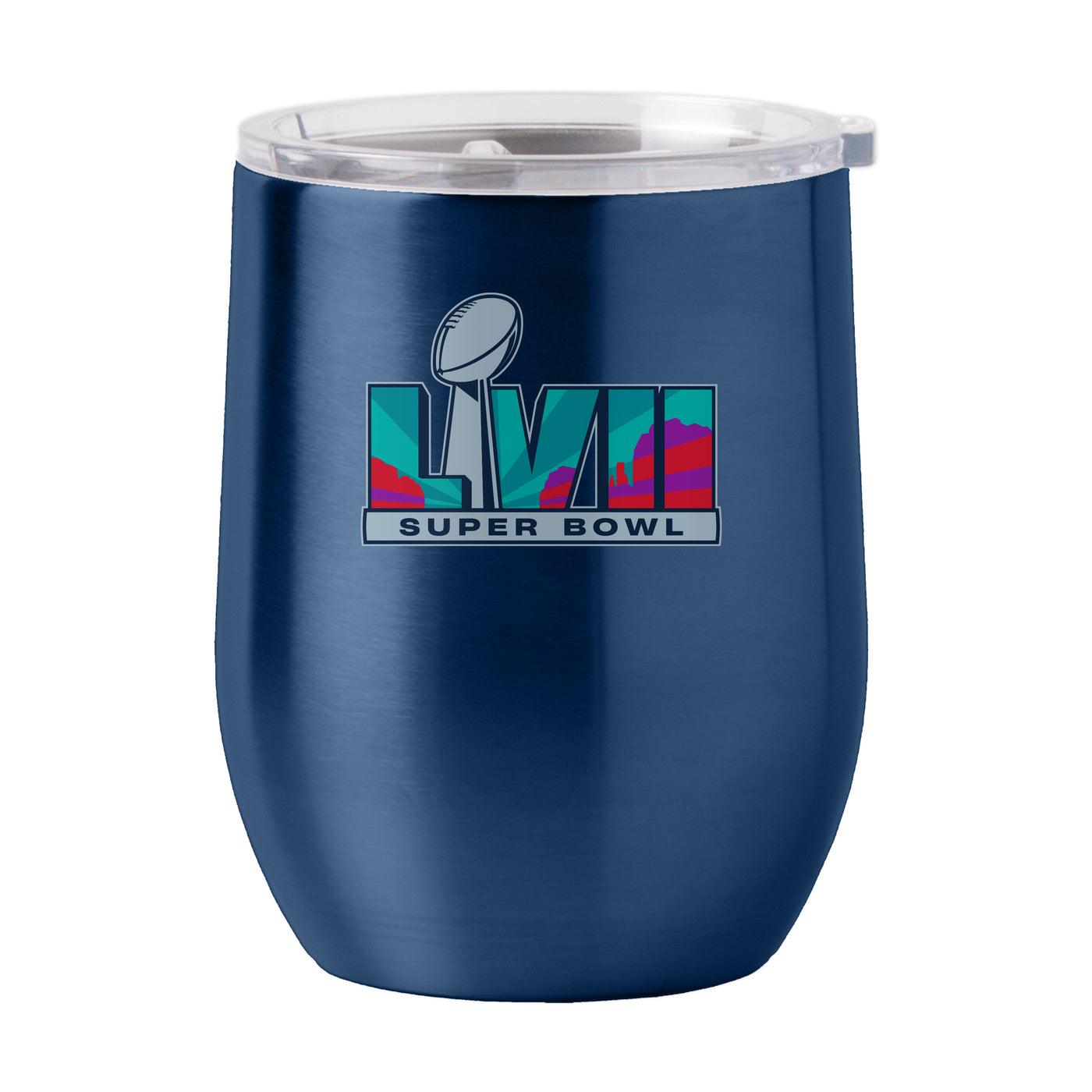 Super Bowl 57 16oz Dueling Teams Stainless Curved Beverage
