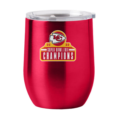 KC Chiefs 16oz SB Champions Stainless Curved Beverage