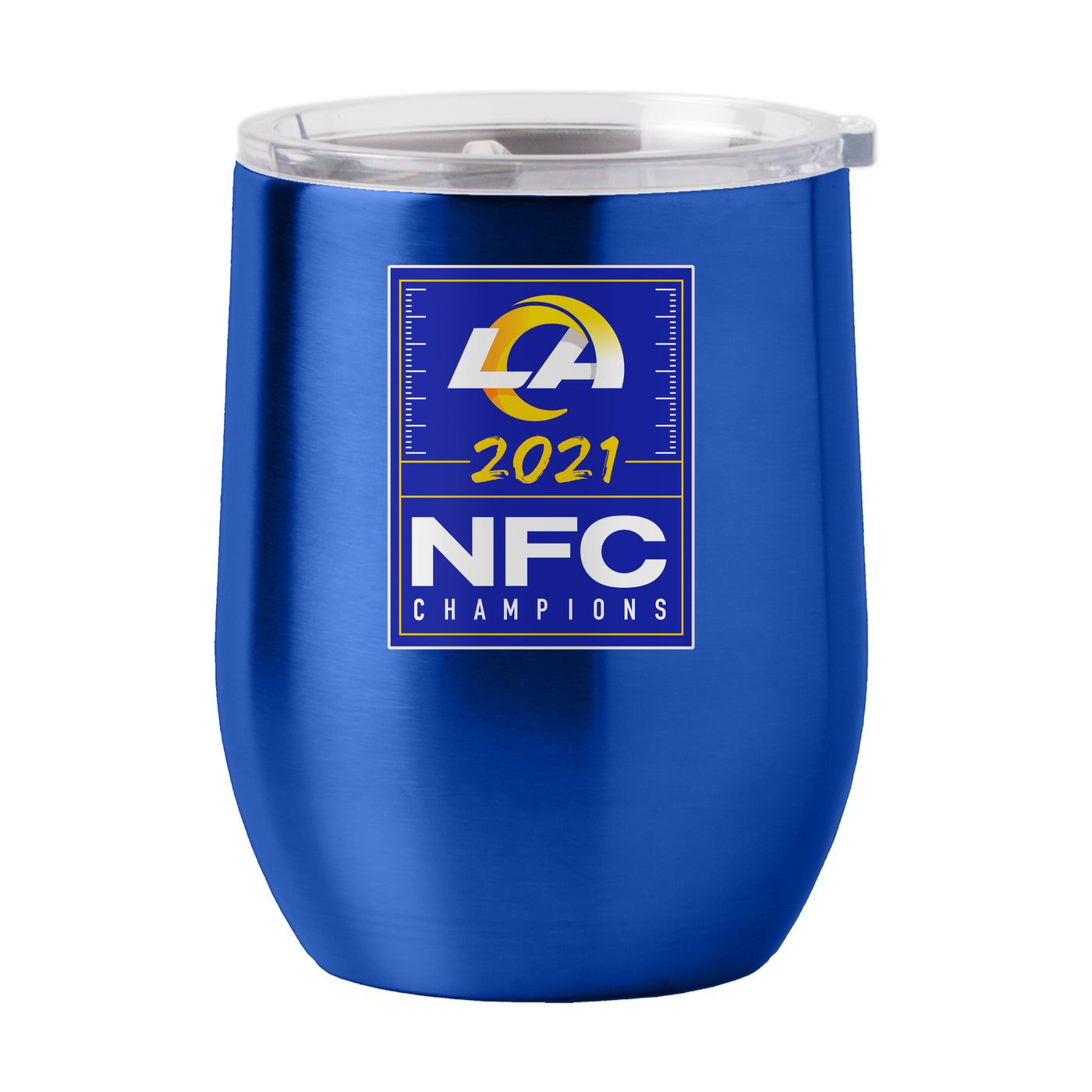LA Rams 16oz Conference Champs Curved Beverage
