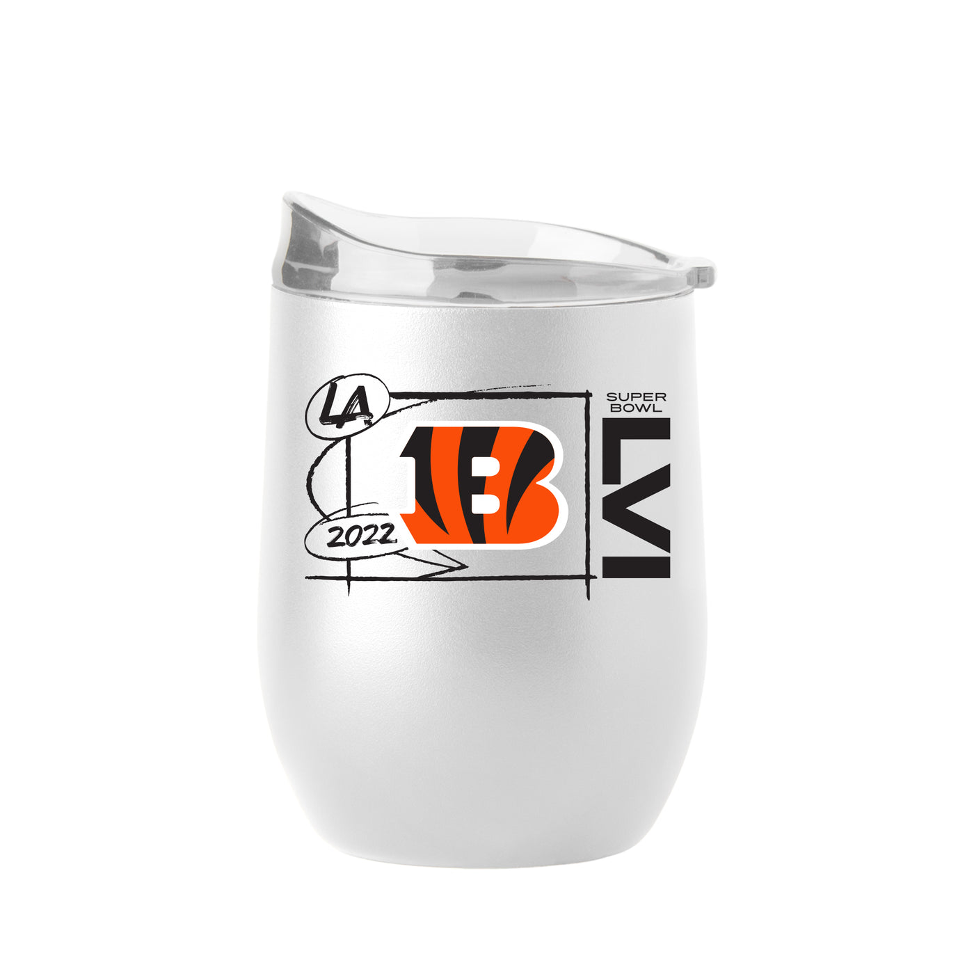 Cincinnati Bengals 16oz SB Bound PC Curved Beverage