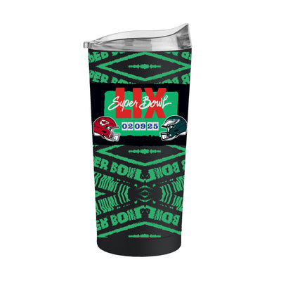 Super Bowl 59 Dueling 20oz PC Tumbler