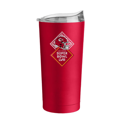 Kansas City Chiefs 20oz SB 58 Bound Powder Coat Tumbler