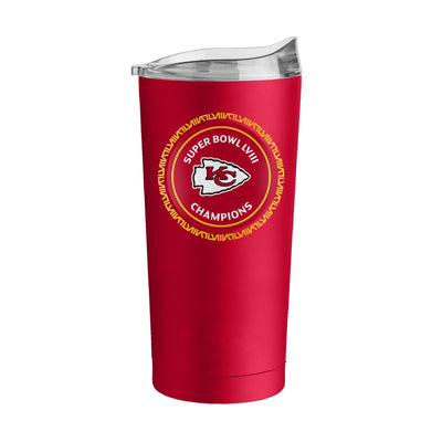Kansas City Chiefs 20oz SB 58 Champions Powder Coat Tumbler