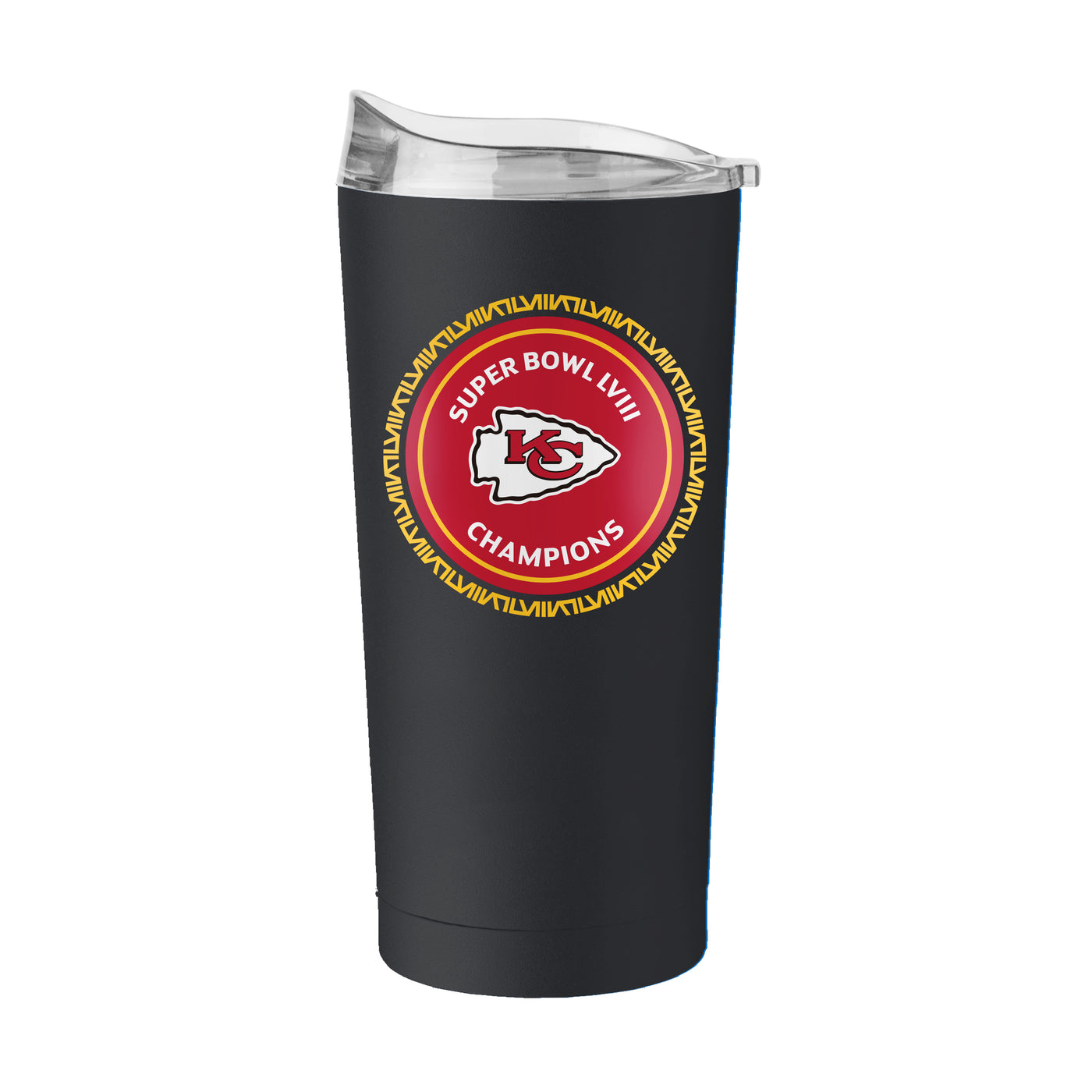 Kansas City SB 58 Champions Black 20oz Powder Coat Tumbler