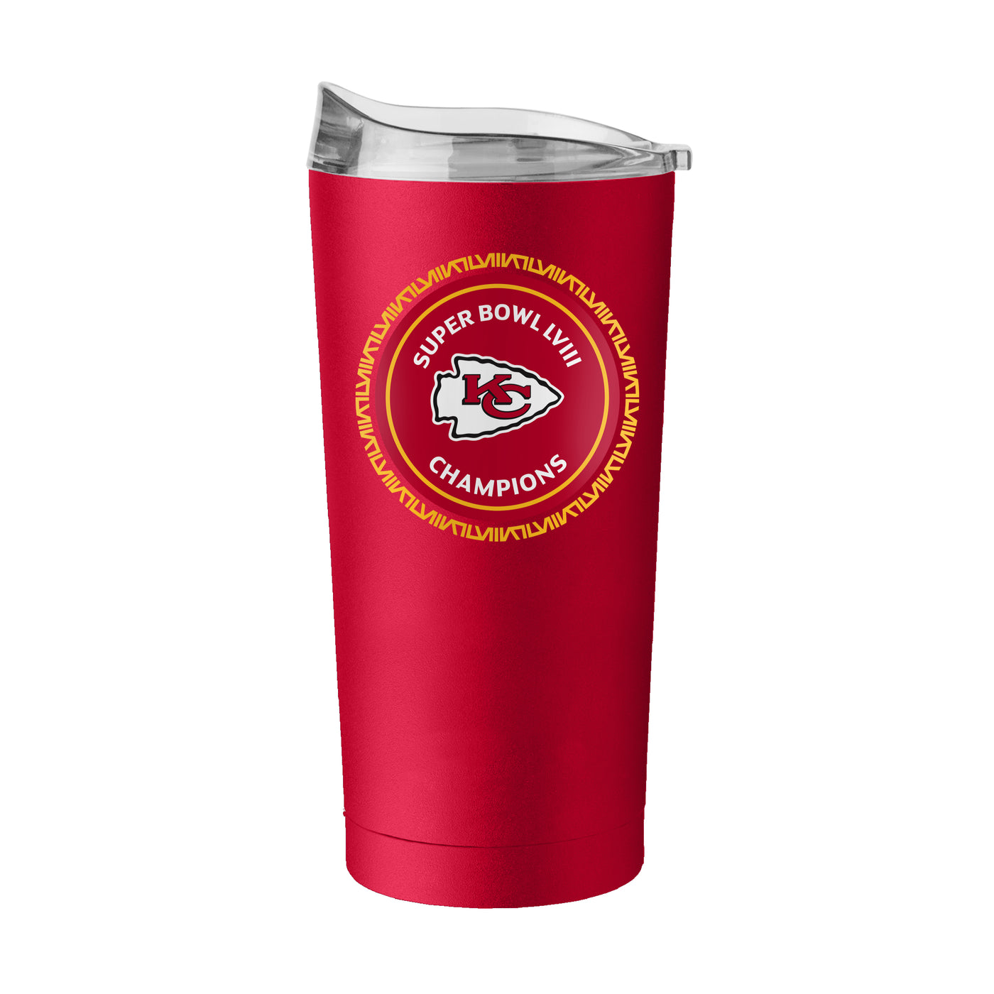 Kansas City Chiefs 20oz SB 58 Champions Powder Coat Tumbler