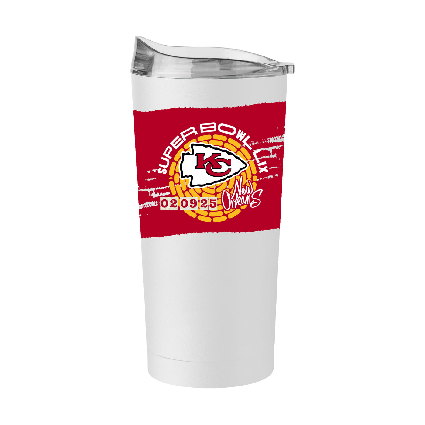 KC Chiefs Super Bowl 59 Bound 20oz PC Tumbler