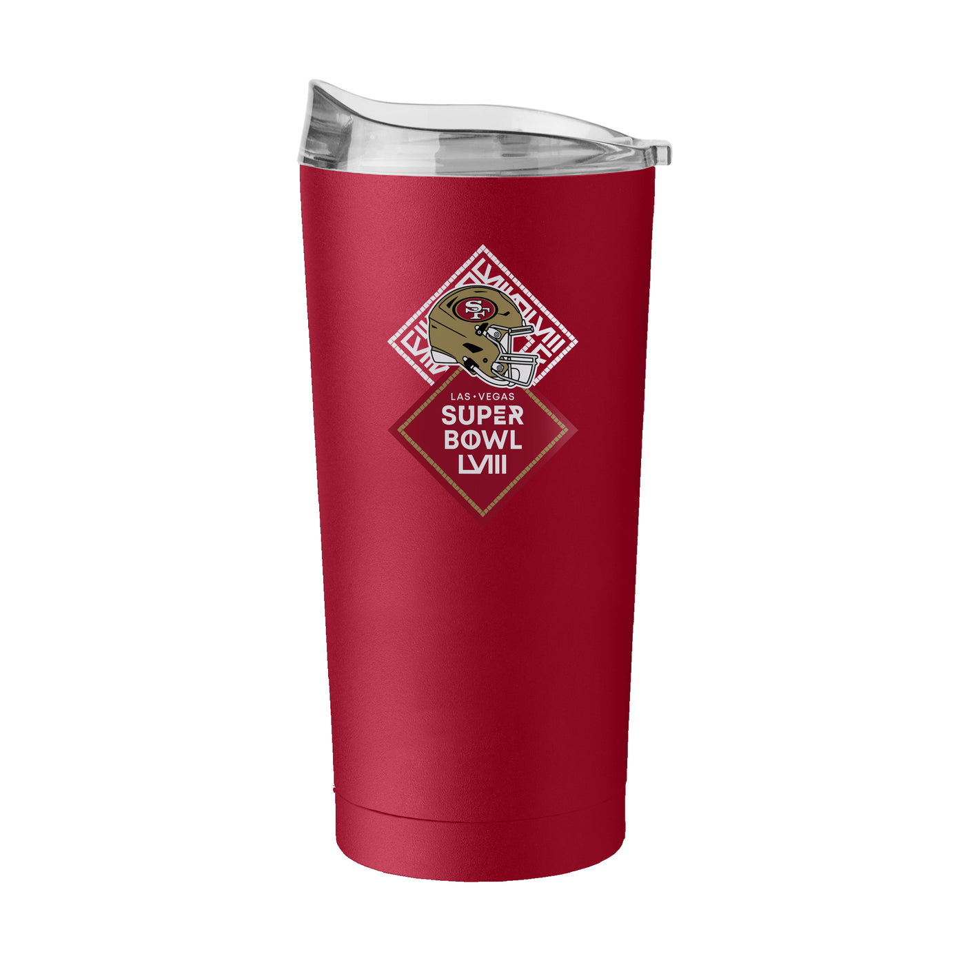 San Francisco 49ers 20oz SB 58 Bound Powder Coat Tumbler