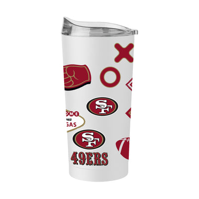 San Francisco 49ers 20oz SB 58 Bound Native Powder Coat Tumbler