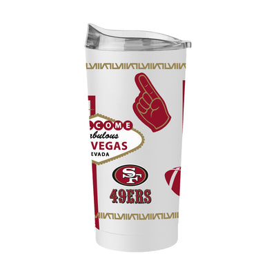 San Francisco 49ers 20oz Conference Champs Native Powder Coat Tumbler