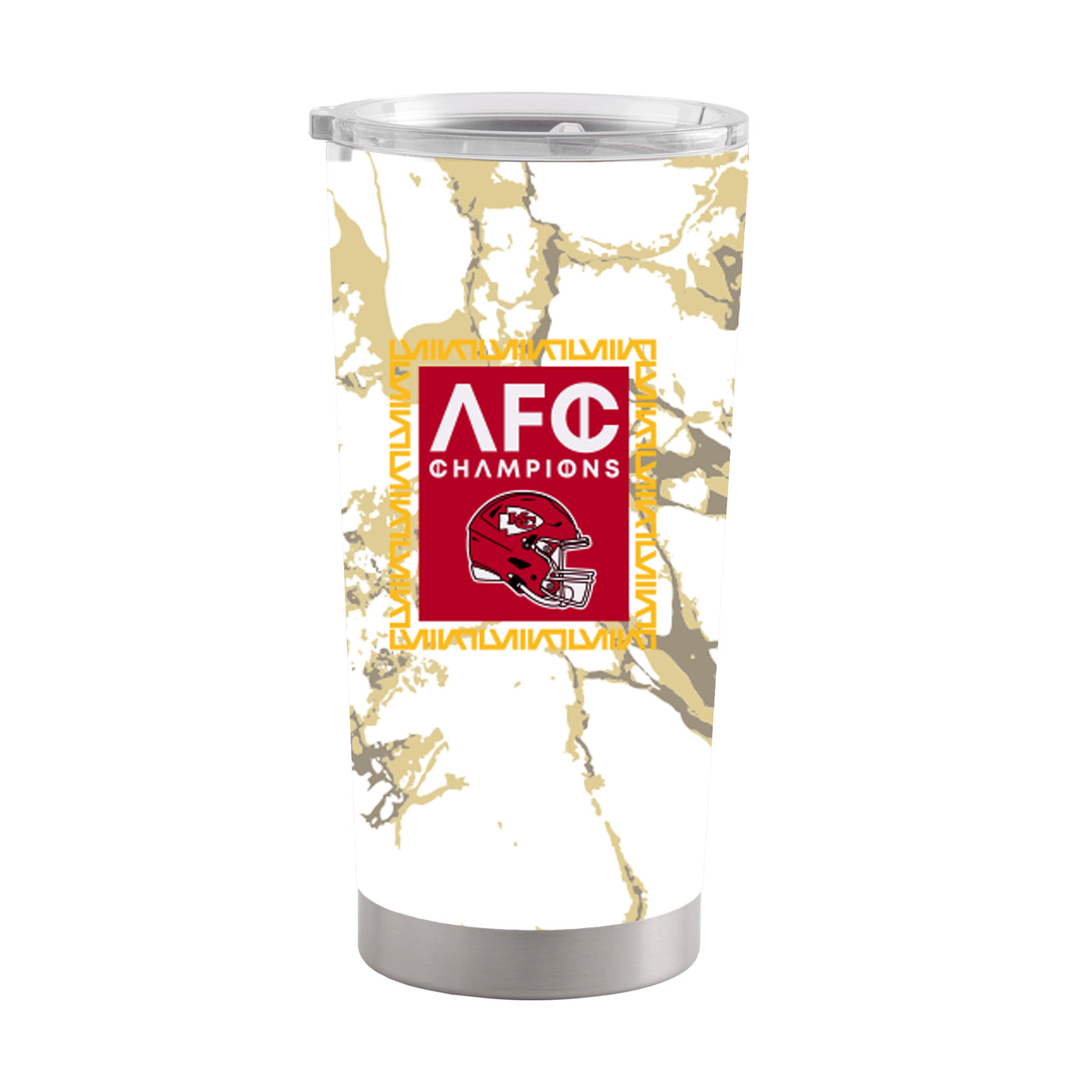 Kansas City Chiefs 20oz AFC Conference Champs Stainless Tumbler