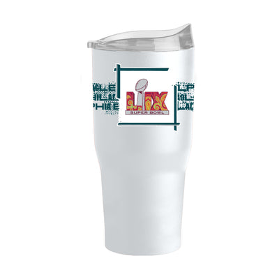 Philadelphia Eagles Super Bowl 59 Champions 30oz PC Tumbler