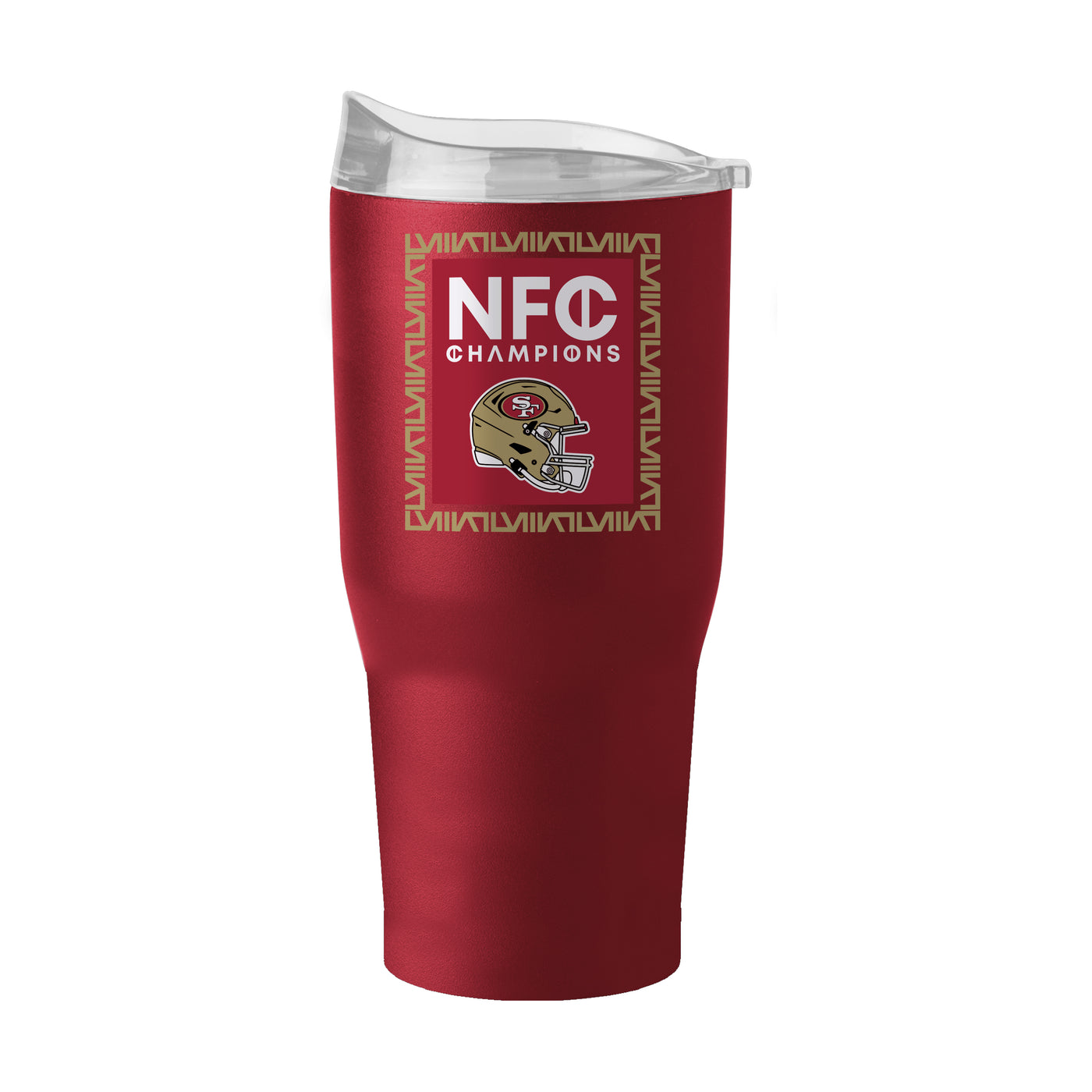 San Francisco 49ers 30oz NFC Conference Champs Powder Coat Tumbler